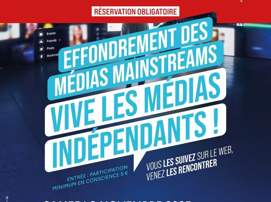Effondrement des médias mainstream, vive les médias indépendants !